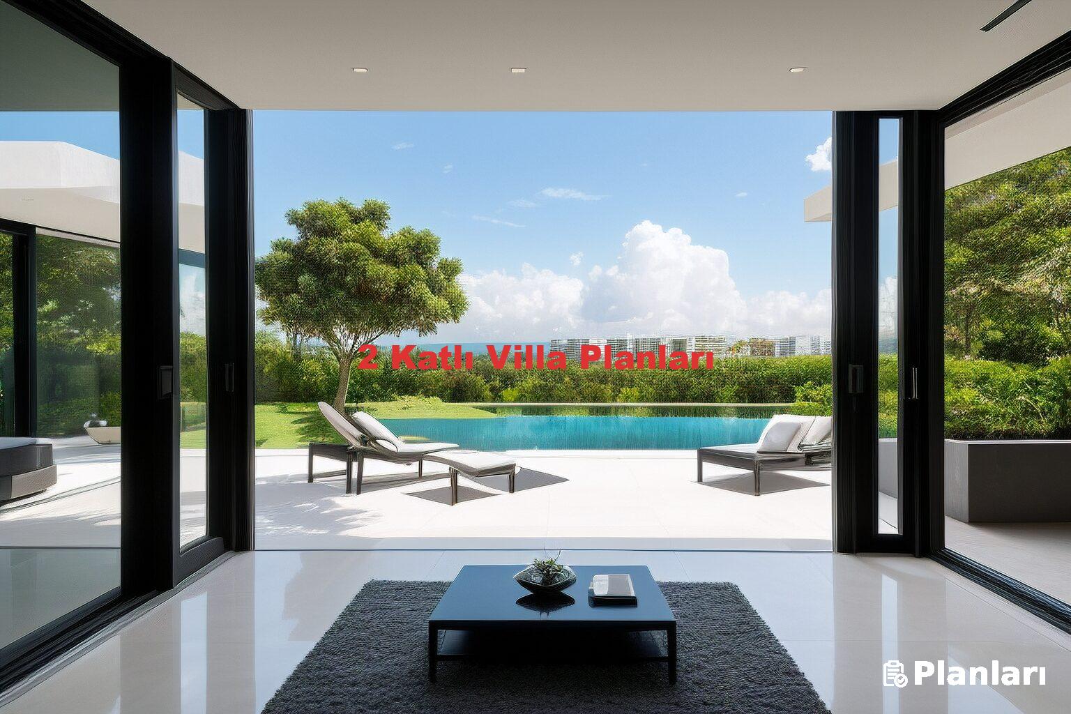 2 Katlı Villa Planları