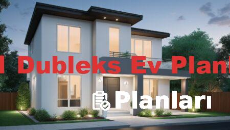 3+1 Dubleks Ev Planları