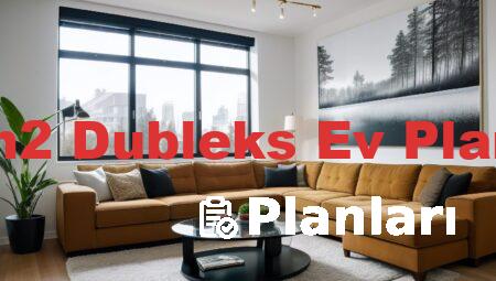 60 m2 Dubleks Ev Planları