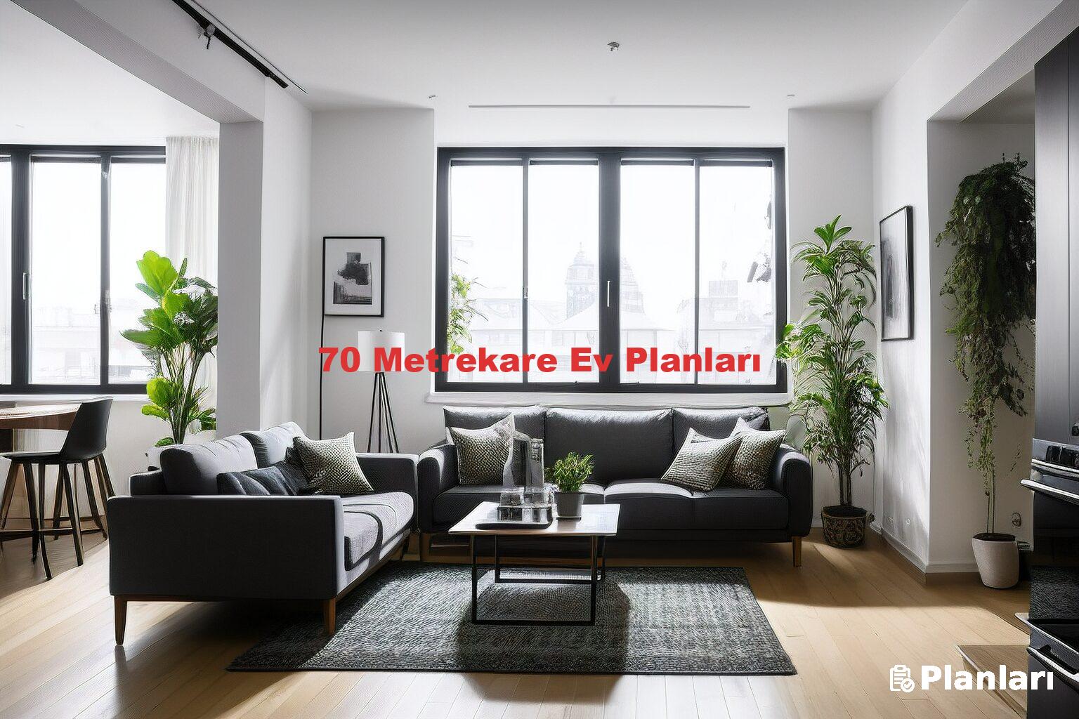 70 Metrekare Ev Planları