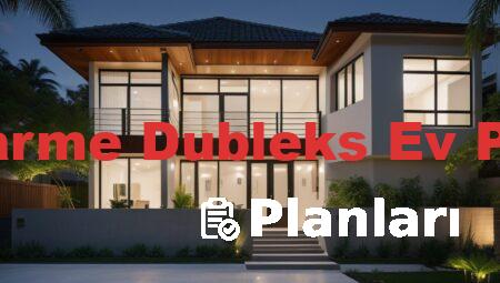 Betonarme Dubleks Ev Planları