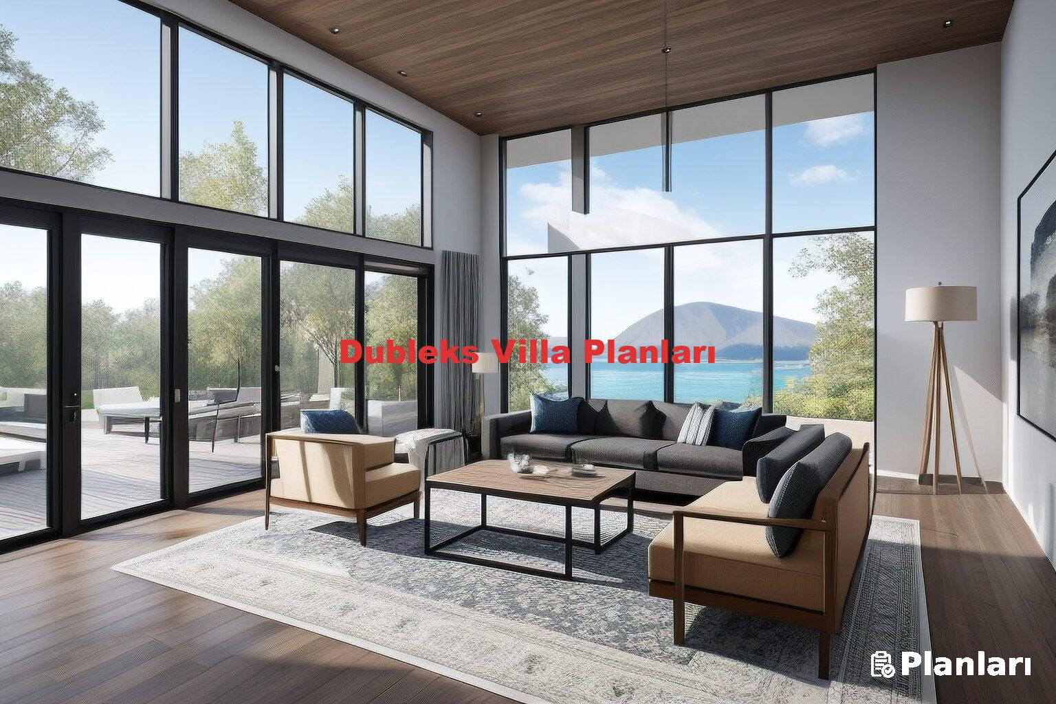 Dubleks Villa Planları