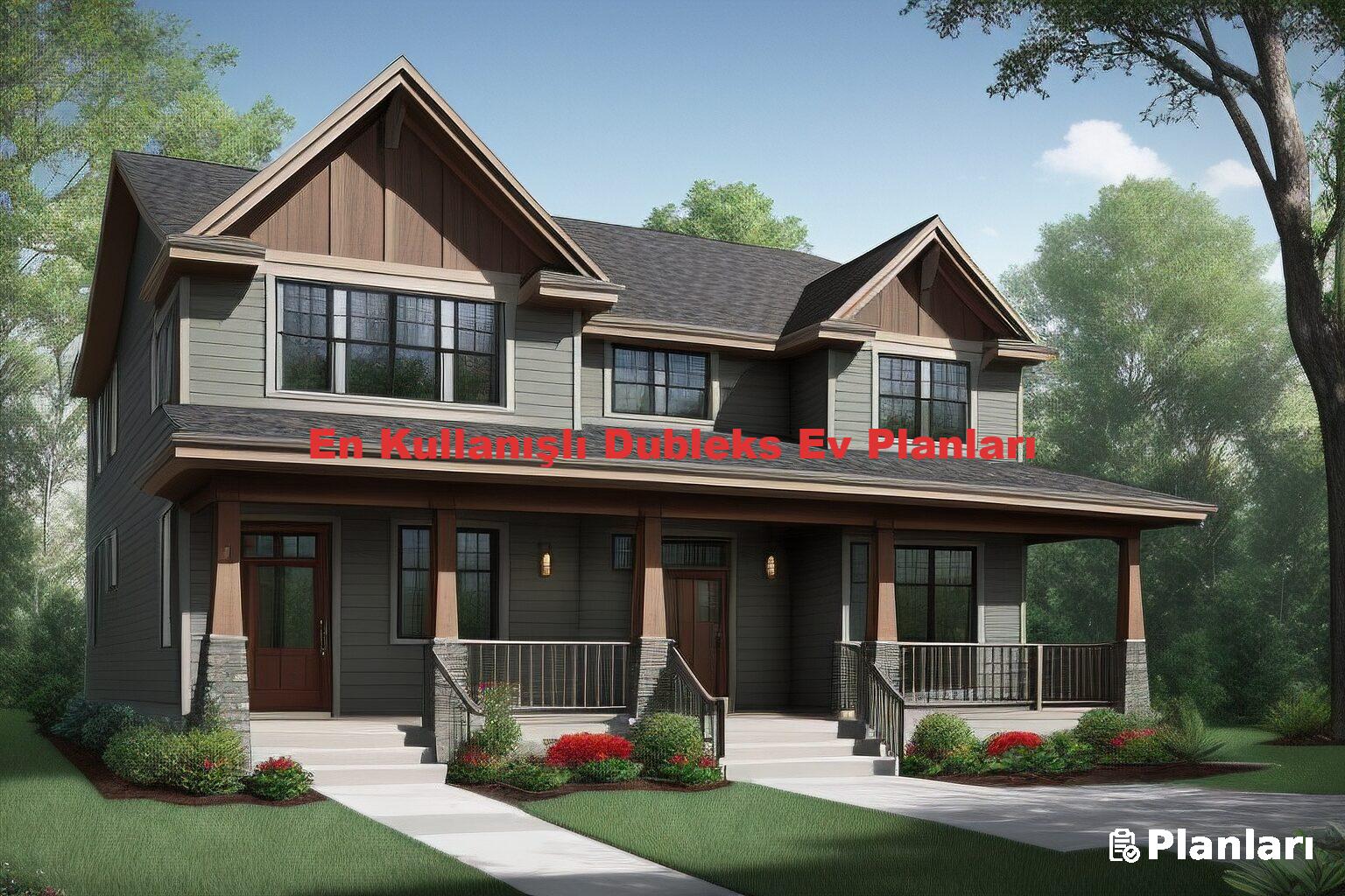 En Kullanışlı Dubleks Ev Planları