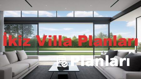 İkiz Villa Planları