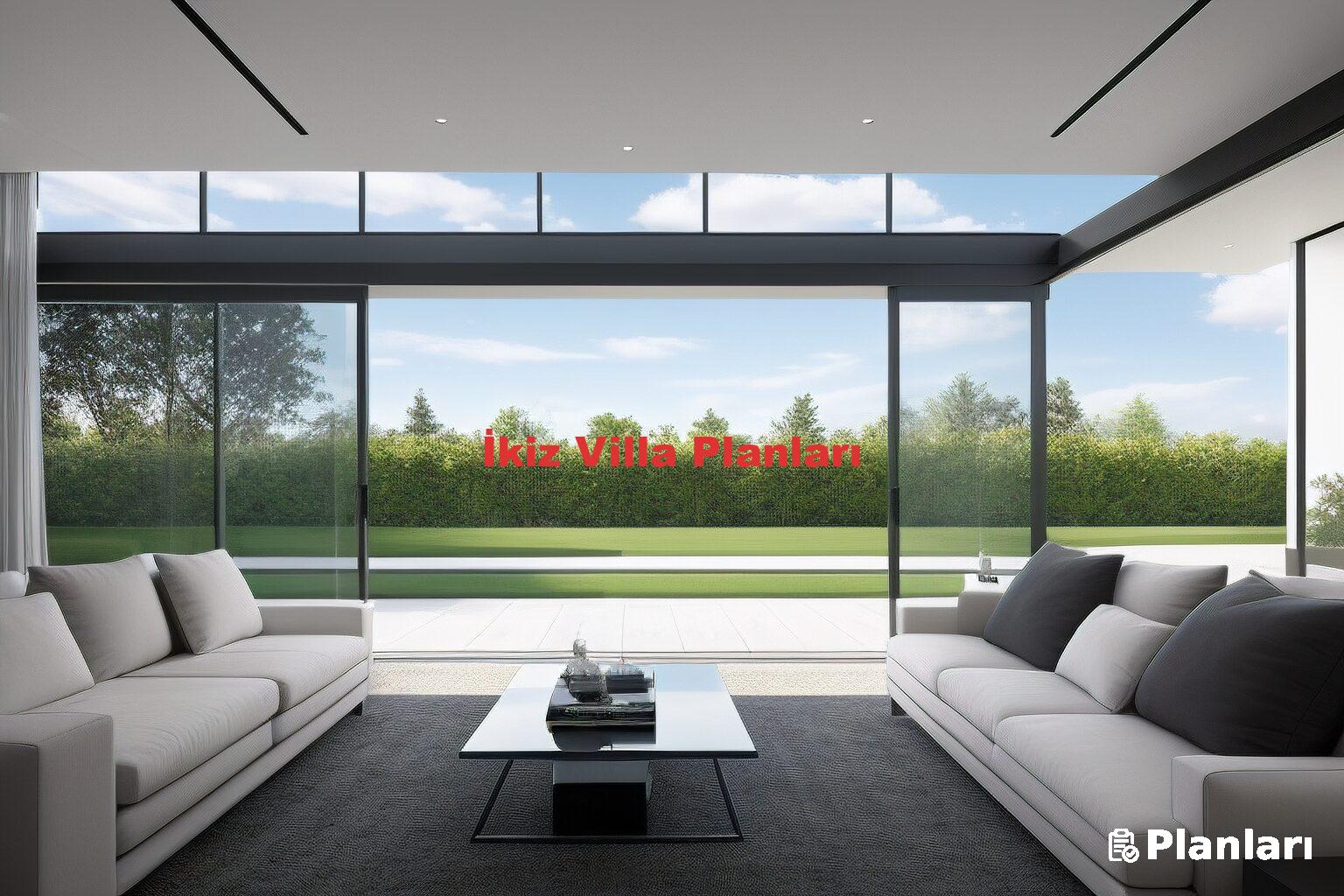 İkiz Villa Planları