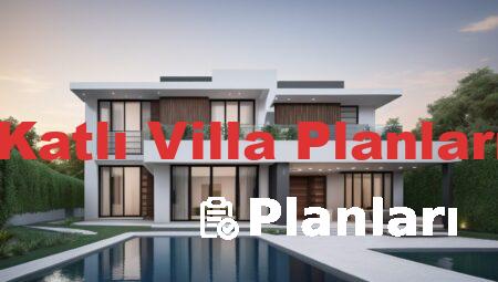 Tek Katlı Villa Planları 4+1