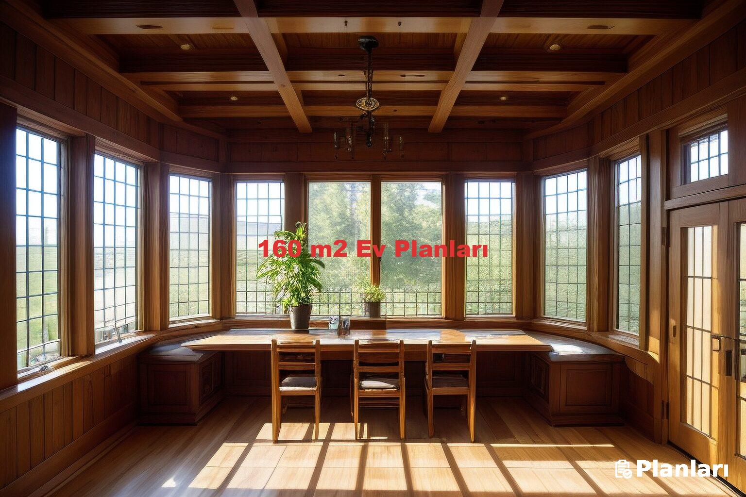 160 m2 Ev Planları