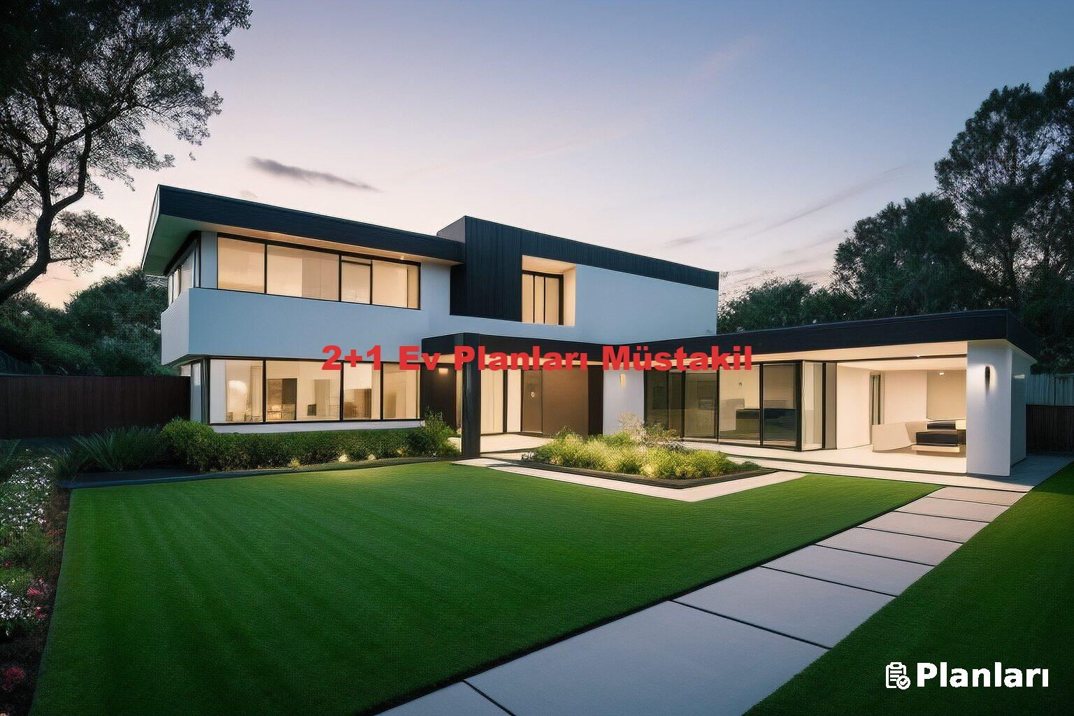 2+1 Ev Planları Müstakil