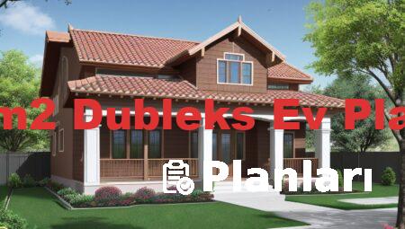 200 m2 Dubleks Ev Planları