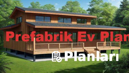 3+1 Prefabrik Ev Planları