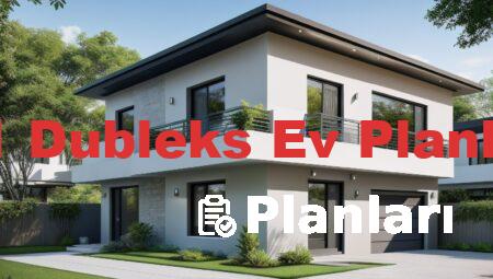 4 1 Dubleks Ev Planları