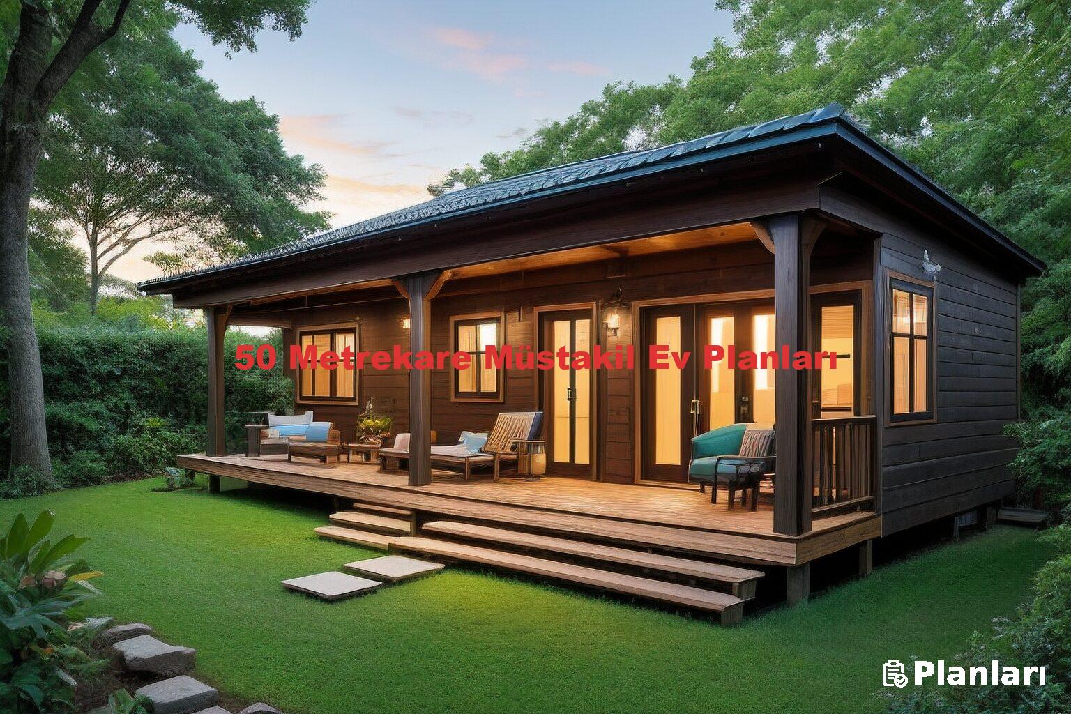 50 Metrekare Müstakil Ev Planları