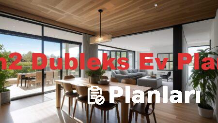 70 m2 Dubleks Ev Planları