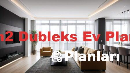 75 m2 Dubleks Ev Planları