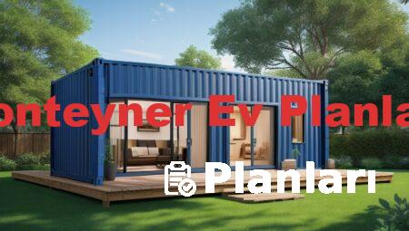 Konteyner Ev Planları