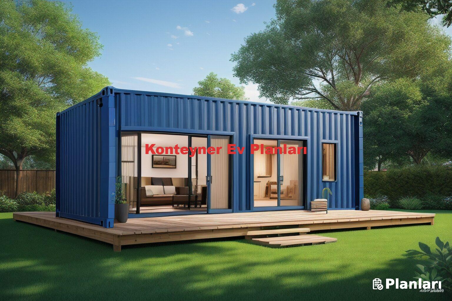 Konteyner Ev Planları