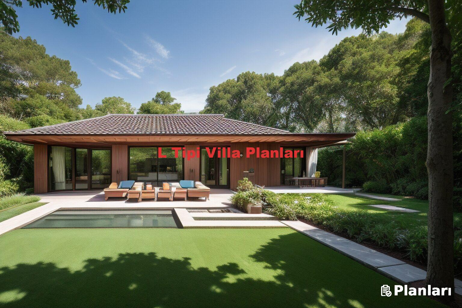 L Tipi Villa Planları