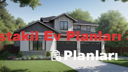 Müstakil Ev Planları 3+1