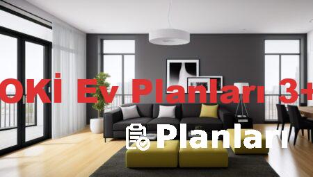 TOKİ Ev Planları 3+1