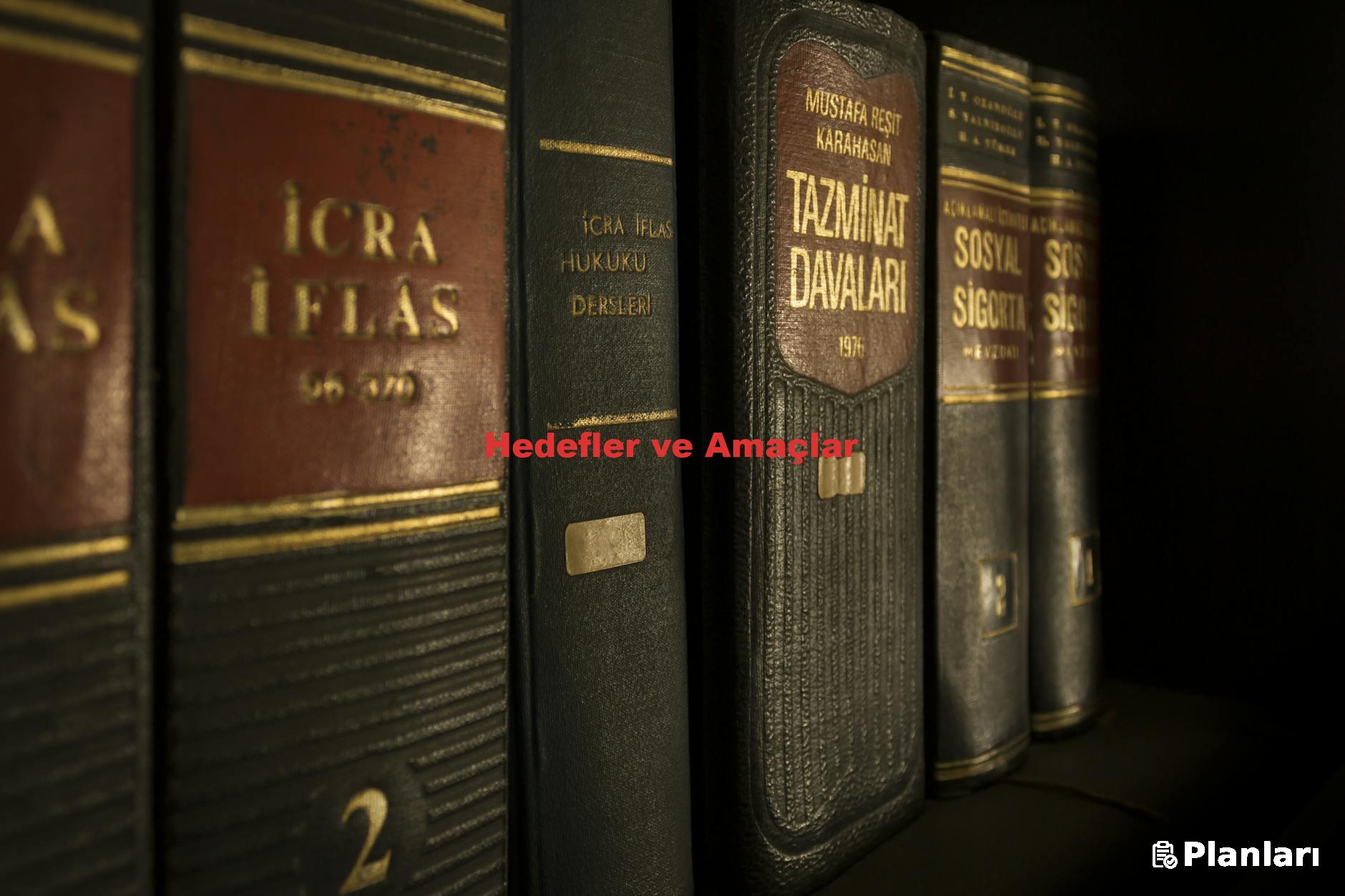 Hedefler ve Amaçlar