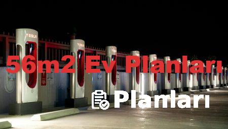 56m2 Ev Planları