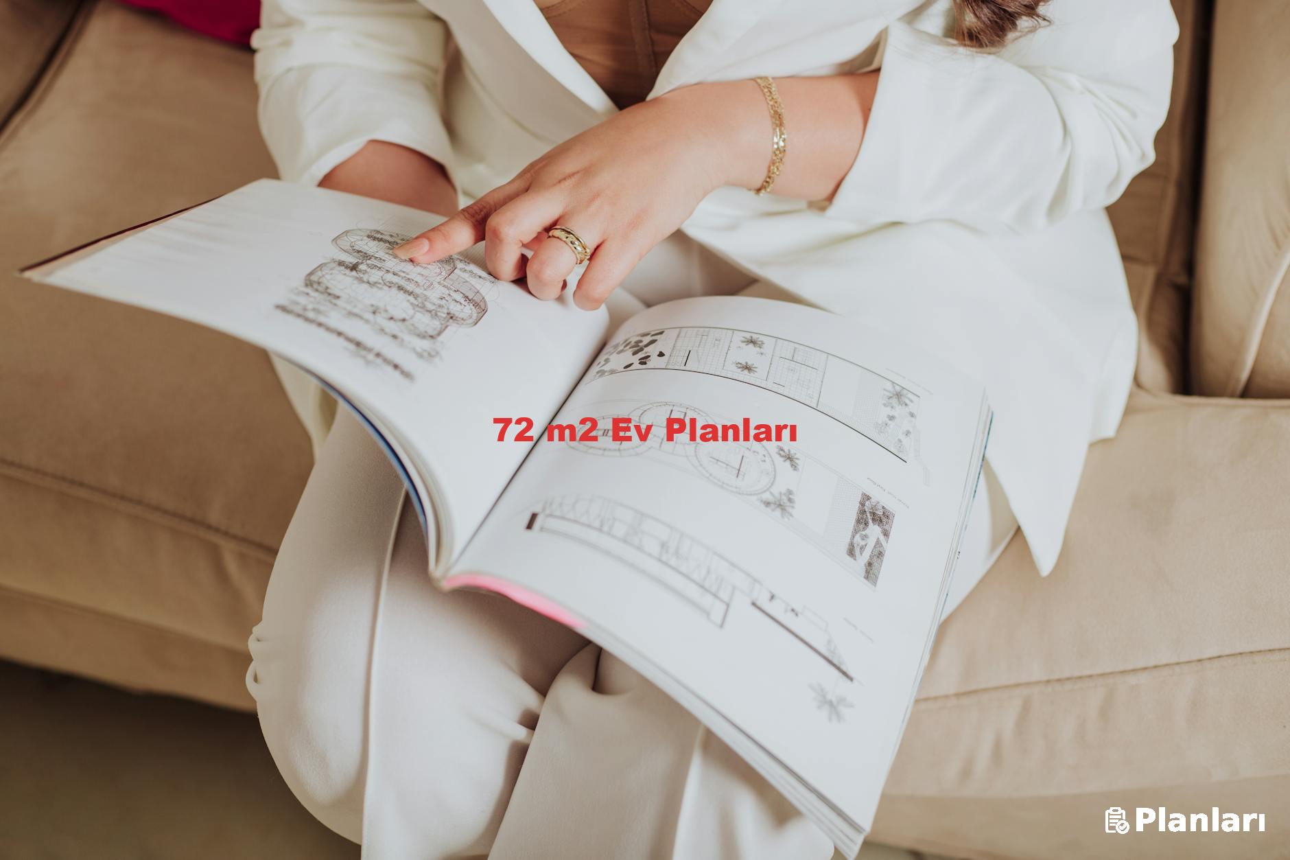 72 m2 Ev Planları