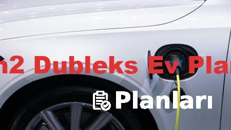 90 m2 Dubleks Ev Planları