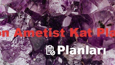 Dekon Ametist Kat Planları