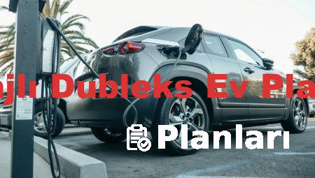 Garajlı Dubleks Ev Planları