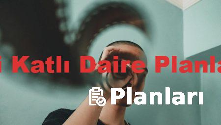 İki Katlı Daire Planları