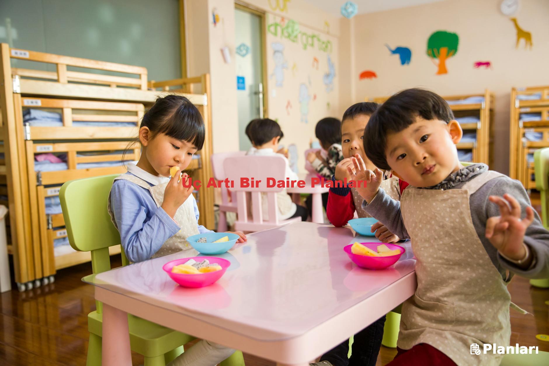 Üç Artı Bir Daire Planları