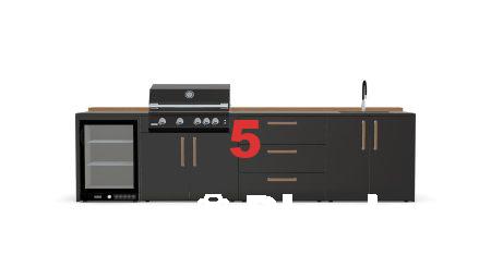 Gorgor Outdoor Kitchen Concept: Bahçenizde Lüks ve Fonksiyonelliği Bir Araya Getirin 