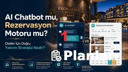 AI Chatbot mu, Rezervasyon Motoru mu? Oteller İçin Doğru Yatırım Stratejisi Nedir?